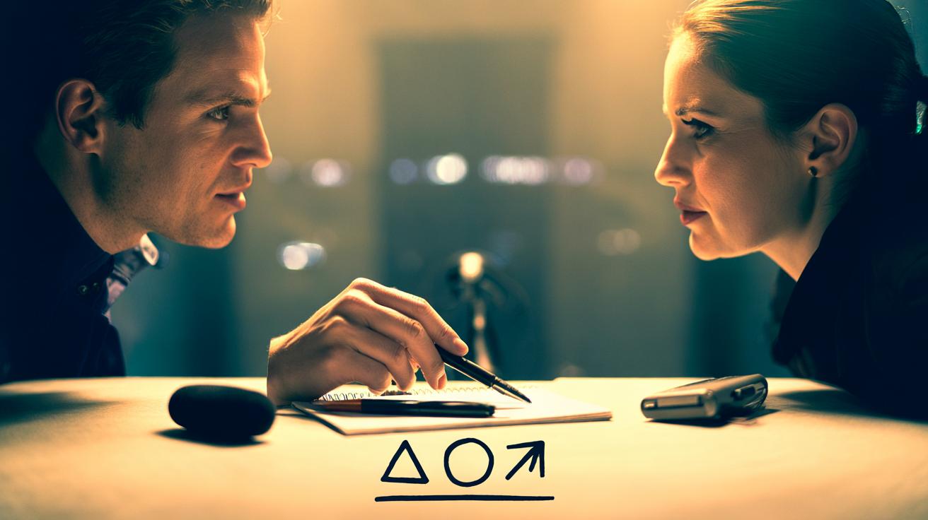 Illustration of memory anchoring techniques enhancing recall in active conversations