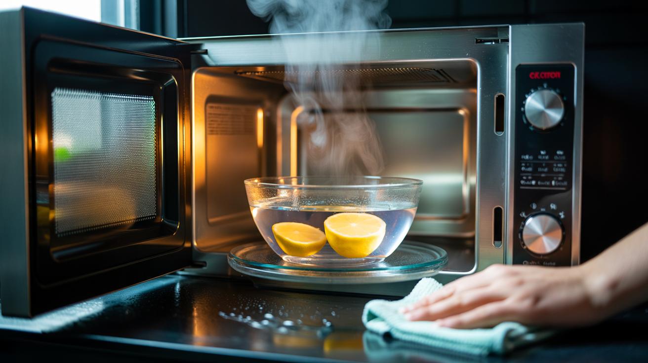 Microwave Cleaning Revolution: How Lemon Steam Melts Grime in 2 Minutes